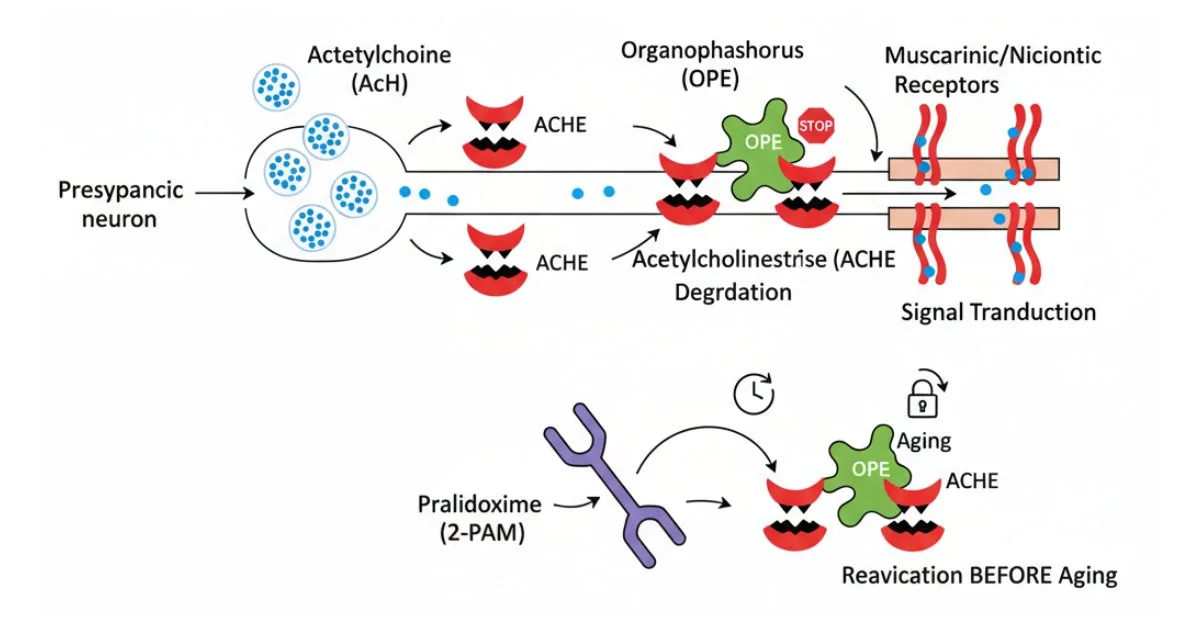Organophosphorus-poisoning